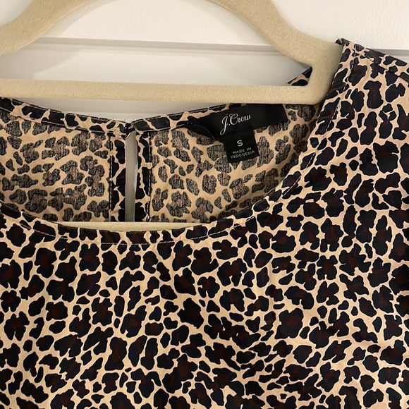 J Crew Short Sleeve Puff Sleeve Shirt - Picture 2 of 6